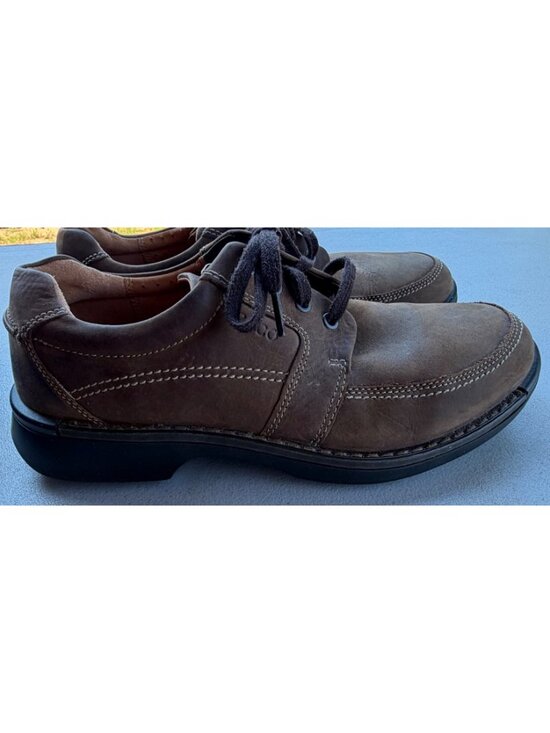 ECCO Fusion II Casual Lace-up Leather Shoes Cocoa Brown Men\'s Size 10-10.5/EU 44 main image 9